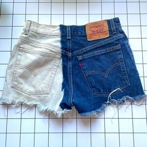 Levi’s remade vintage denim shorts fits 25-26 waist